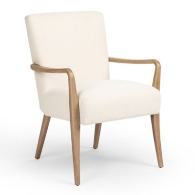 4HA2507923 Four Hands Carson Dining Chair - Color: Cream - 23 sku 4HA2507923