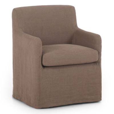 Four Hands Westcott Slipcover Dining Chair - Color: Beige - 238693-002