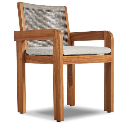 4HA2511512 Four Hands Culver Outdoor Dining Armchair - Color: sku 4HA2511512