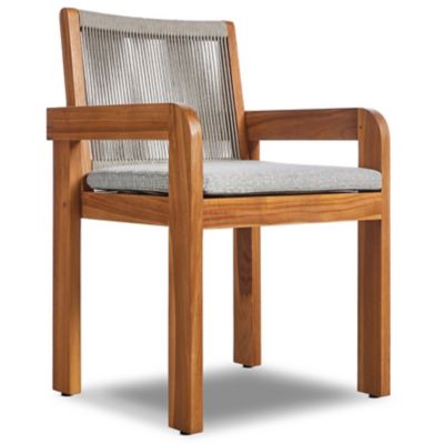 Four Hands Culver Outdoor Dining Armchair - Color: Grey - 226834-004