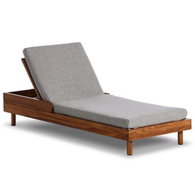 Four Hands Culver Outdoor Chaise - Color: Grey - 226932-004