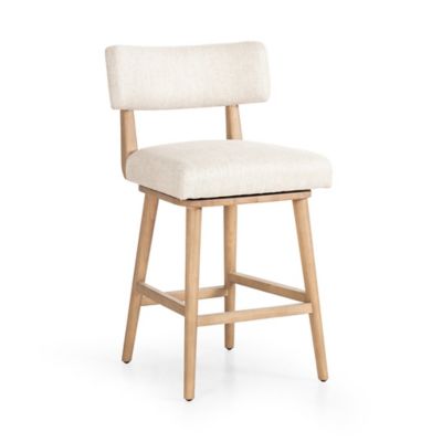 4HA2525840 Four Hands Cardell Swivel Counter Stool - Color: B sku 4HA2525840