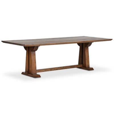 4HA2525873 Four Hands Ashwin Dining Table - Color: Brown - 23 sku 4HA2525873