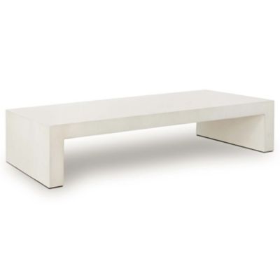 4HA2526200 Four Hands Parish Coffee Table - Color: White - 10 sku 4HA2526200