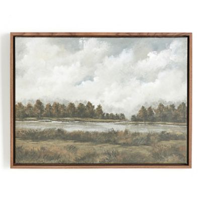 Four Hands Forest Across The Water Wall Art - Color: Brown - Size: 24 x 