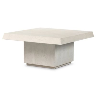 Four Hands Avila Outdoor Coffee Table - Color: White - 240096-001