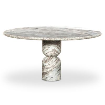 Four Hands Figueroa Round Dining Table - Color: Grey - Size: 60 - 235799