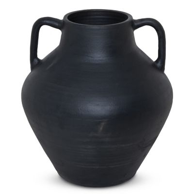 4HA2527903 Four Hands Atrani Vase - Color: Black - 244162-002 sku 4HA2527903