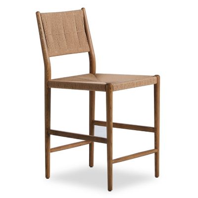 4HA2528003 Four Hands Dara Bar/Counter Stool - Color: Brown - sku 4HA2528003