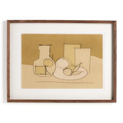 4HA2528008 Four Hands Dine Wall Art - Color: Brown - Size: 32 sku 4HA2528008