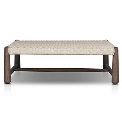 4HA2528033 Four Hands Savio Outdoor Coffee Table - Color: Bro sku 4HA2528033