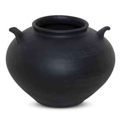 Four Hands Civita Vase - Color: Black - 244164-002