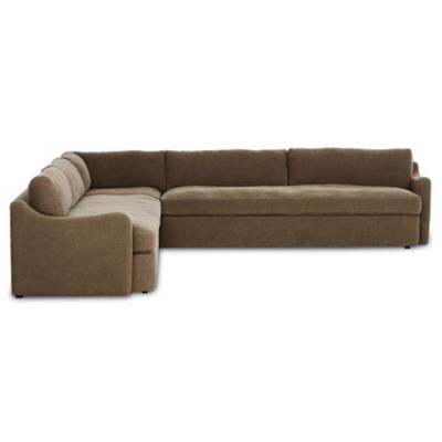 4HA2528072 Four Hands Aurelia 3-Piece Sectional Sofa - Color: sku 4HA2528072