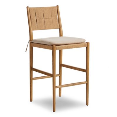 4HA2528067 Four Hands Dara Bar + Counter Stool With Cushion - sku 4HA2528067