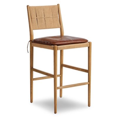 4HA2528069 Four Hands Dara Bar + Counter Stool With Cushion - sku 4HA2528069