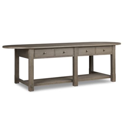 4HA2528162 Four Hands Elise Kitchen Island Table - Color: Bro sku 4HA2528162