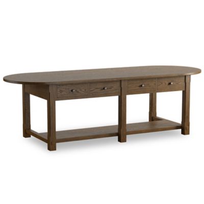 Four Hands Elise Kitchen Island Table - Color: Brown - 244069-003