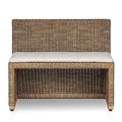 4HA2528322 Four Hands Senna Woven Dining Bench - Color: Brown sku 4HA2528322