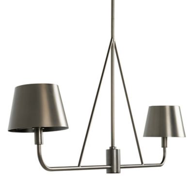 4HA2537121 Four Hands Dudley Linear Chandelier - Color: Black sku 4HA2537121