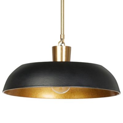 4HA2537224 Four Hands Walton Pendant Light - Color: Black - S sku 4HA2537224