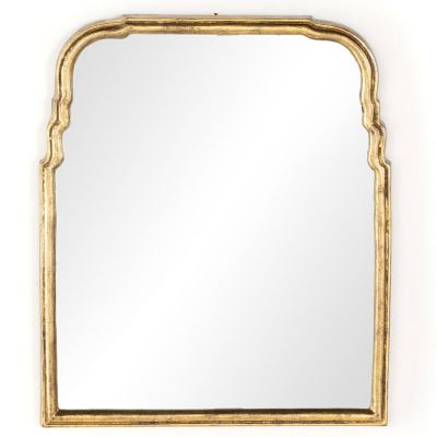 Four Hands Loire Arch Wall Mirror - Color: Gold - 233859-001