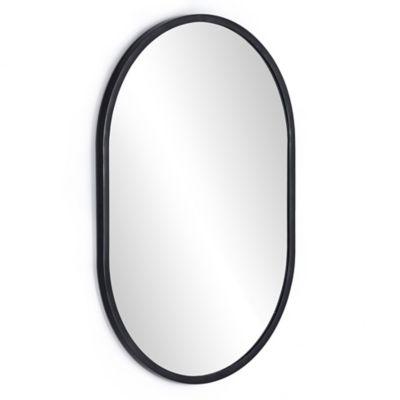 Four Hands Dasha Small Wall Mirror - Color: Black - 232021-001