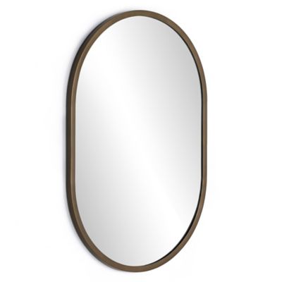 4HA2543511 Four Hands Dasha Small Wall Mirror - Color: Brass  sku 4HA2543511