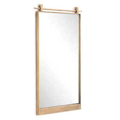 4HA2545120 Four Hands Chico Wall Mirror - Color: Brass - 2278 sku 4HA2545120