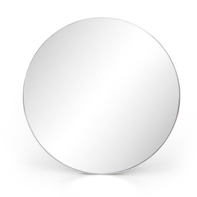 4HA2545627 Four Hands Bellvue Round Wall Mirror - Color: Silv sku 4HA2545627