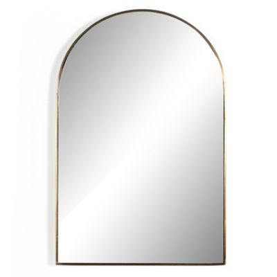 4HA2547603 Four Hands Georgina Arch Wall Mirror - Color: Clea sku 4HA2547603