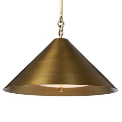 Four Hands Mozelle Pendant Light - Color: Brass - Size: 2 light - 241152-00