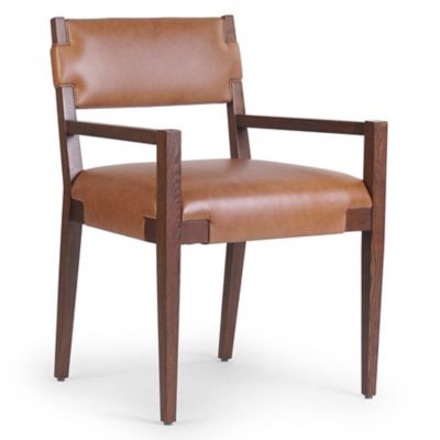 Four Hands Tamari Dining Armchair - Color: Brown - 241824-002