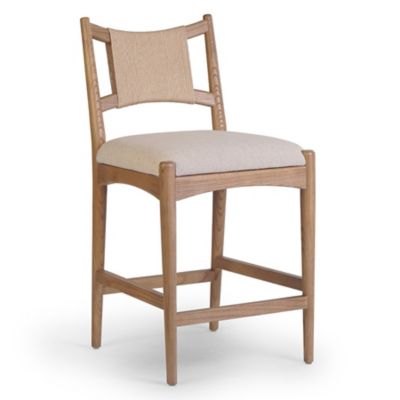 Four Hands Haddon Counter Stool - Color: Wood tones - 239766-008