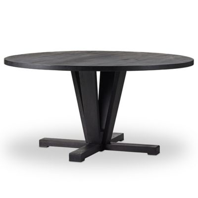 Four Hands Cobain Dining Table - Color: Black - Size: Small - 101457-002