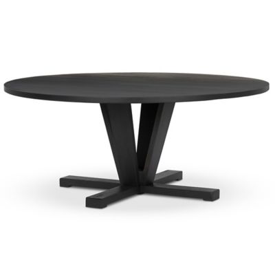 Four Hands Cobain Dining Table - Color: Black - Size: Large - 237191-002