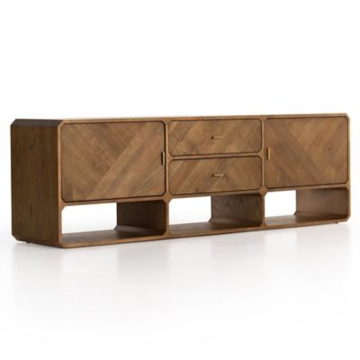 Four Hands Caspian Media Console - Color: Brown - 231266-001