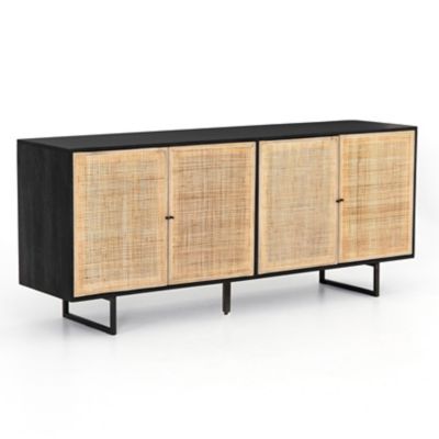 4HA2577173 Four Hands Carmel Sideboard - Color: Black - IPRS- sku 4HA2577173