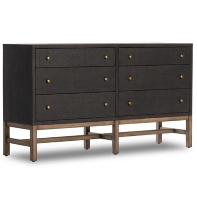 4HA2577249 Four Hands Fiona 6 Drawer Dresser - Color: Brown - sku 4HA2577249