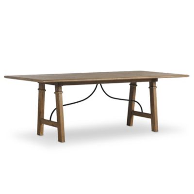 Amber Lewis x Four Hands Fritz Dining Table - Color: Brown - 247152-001