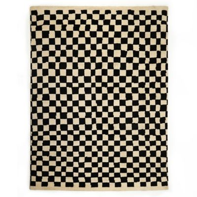 Four Hands Sinead Area Rug in Black, Size: 9 ft x 12 ft