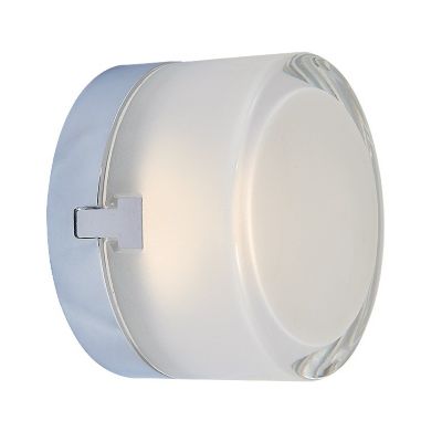 Abra Elf LED Flushmount Light - Color: White - Size: 1 light - 30001FM-CH-E