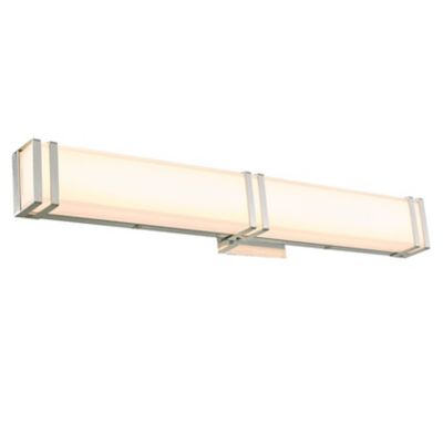 Abra Cosmo LED Vanity Light - Color: White - Size: 24 - 20015WV-CH-Cosmo