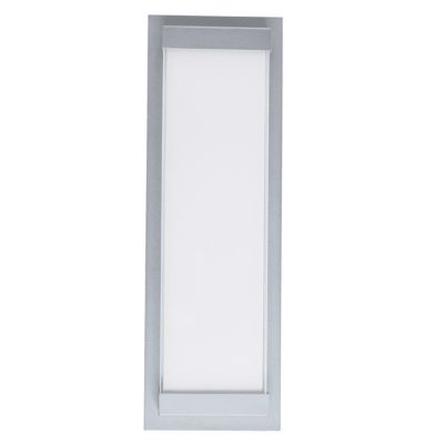 Abra Atom LED Outdoor Wall Sconce - Color: White - Size: Large - 50015ODW-S