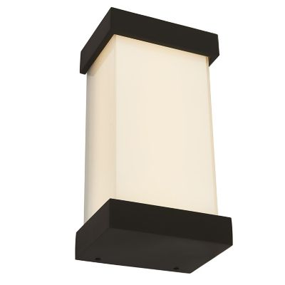 Abra Loki LED Outdoor Wall Sconce - Color: White - Size: Medium - 50012ODW-