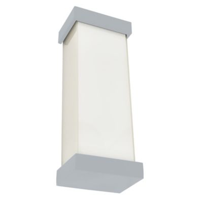 Abra Loki LED Outdoor Wall Sconce - Color: White - Size: Large - 50013ODW-S