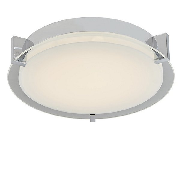 Abra Matrix LED Round Flushmount Light Option 1