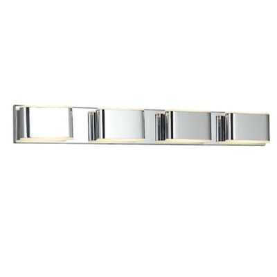 Abra Bianca LED Vanity Light - Color: White - Size: 4 light - 20047WV-CH-Bi