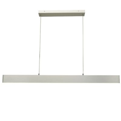 ABA1926332 Abra Slim LED Linear Chandelier Light - Color: Sil sku ABA1926332