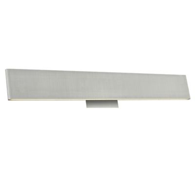 Abra Slim LED Vanity Light in White, Size: 24