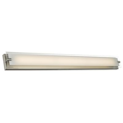 Abra Blaze LED Vanity Light - Color: Silver - Size: 40 - 20028WV-BN-Blaz